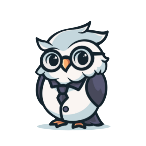 Wise Owl Loans logo - A cartoon owl in glasses and a bow tie, representing financial guidance and wisdom